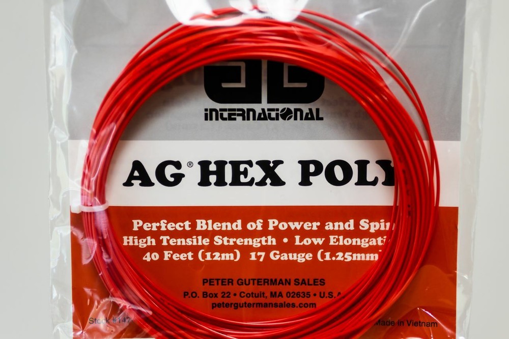 AG Hex Poly 17 Gauge  Set - Red