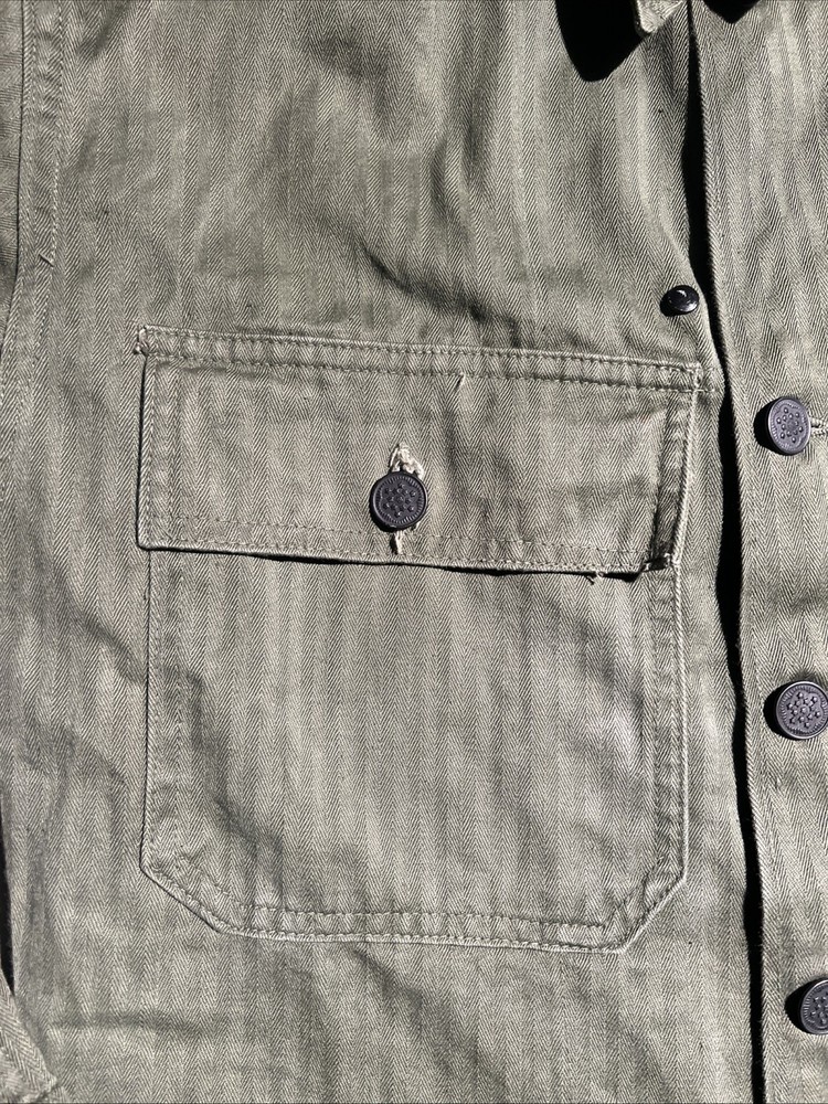 WW2 US Army HBT Jacket Good Condition 1945 Dated (FF505