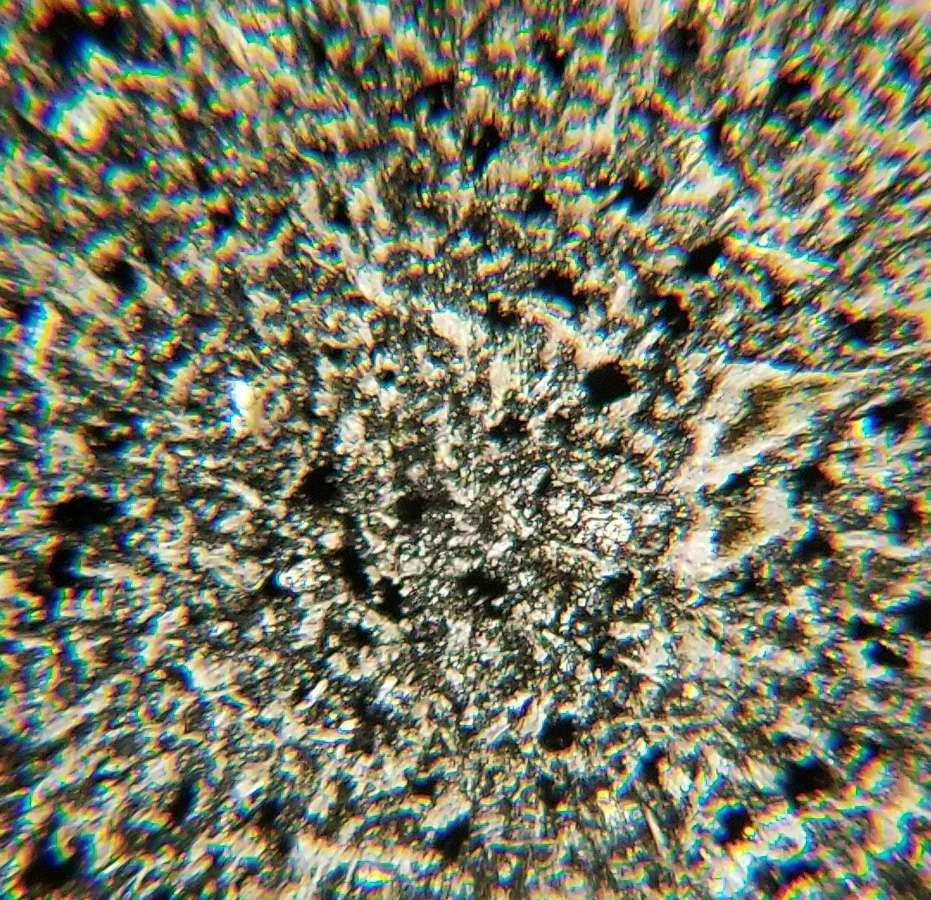 Thin-section Mount from IRDP Borehole Petrographic Microscope Slide IRDP 37.50