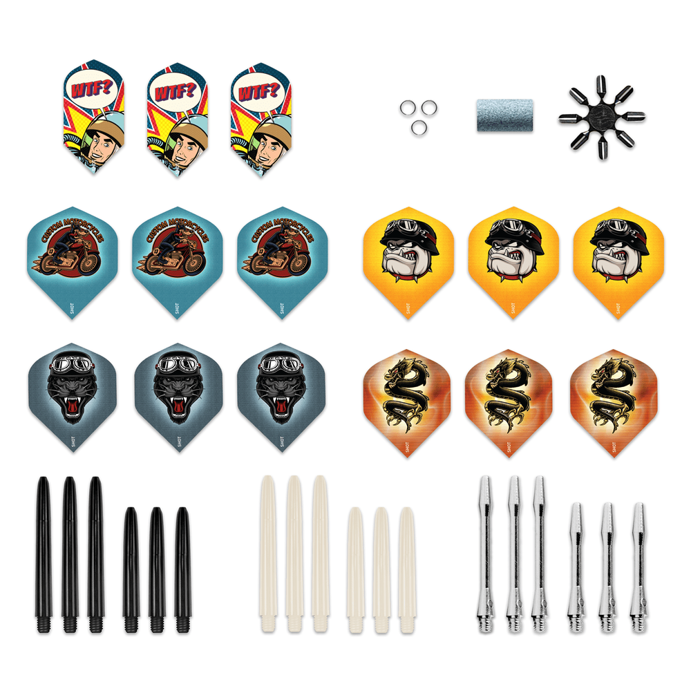 SHOT VALUE DART KIT-HIGH QUALITY DARTS ACCESSORY PACK