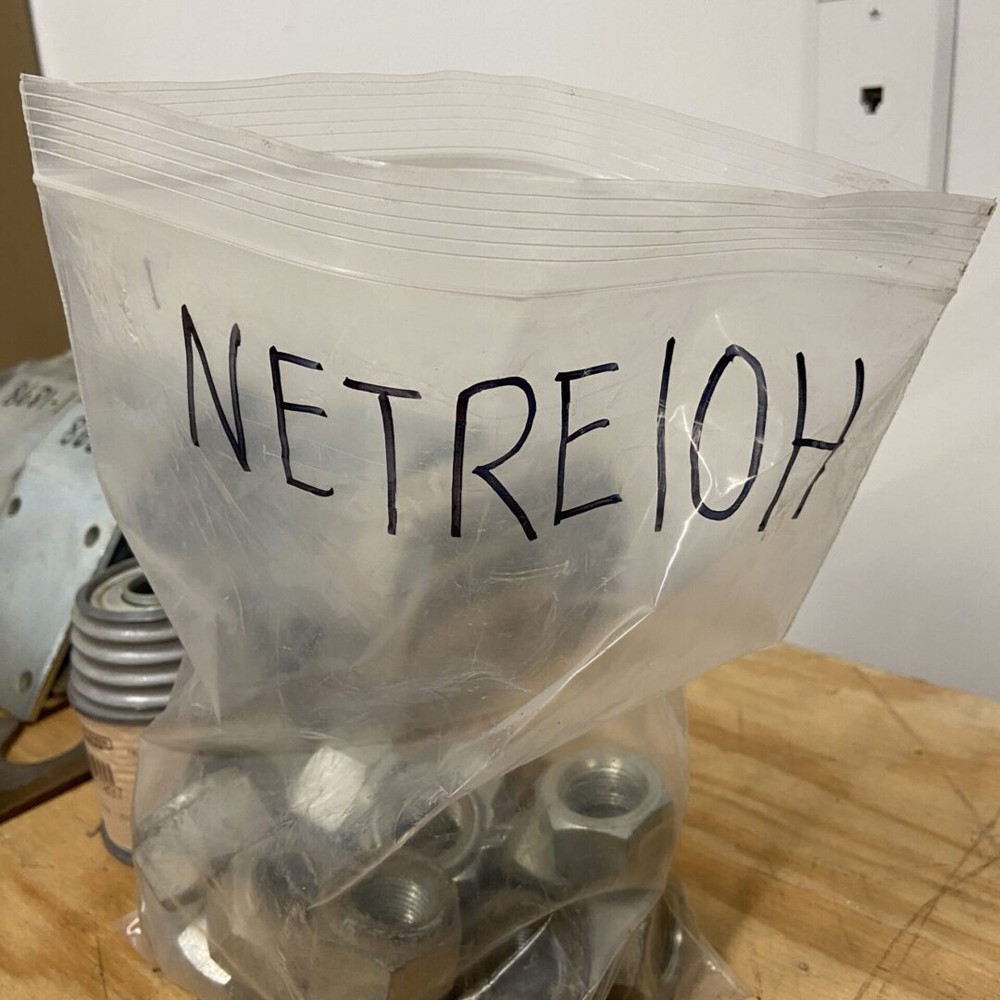 BWP RE10H Lock Nut, Nylon, Grade C (10 Pack)