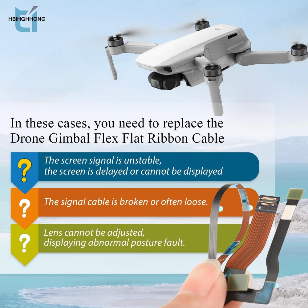 for DJI Mini 2 Ribbon Cable Replacement for DJI Mavic Mini/Mini SE/Mini 2 SE ...