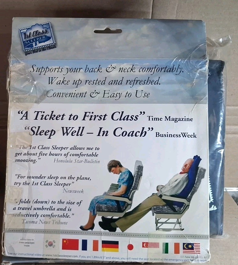 First Class Sleeper Bed In The Clouds. New In Open Box.