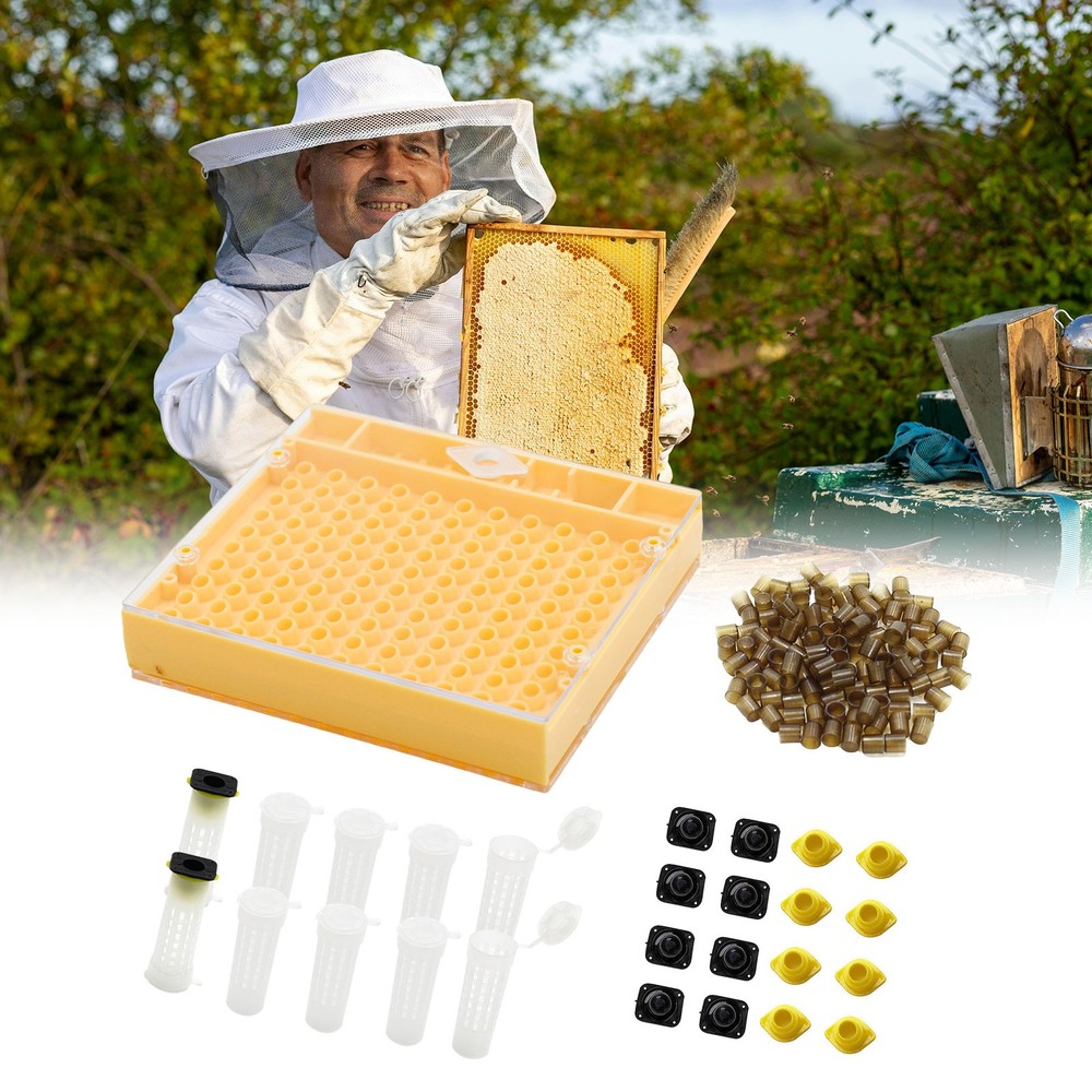 Bee Queen Rearing Cupkit Complete Box System Beekeeping cage Kit / Set Cup NEW