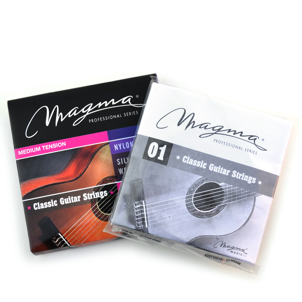 Magma Classical Guitar Strings Normal Tension Special Nylon - Silver Plated Copp