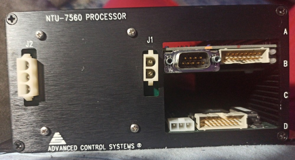ACS ADVANCED CONTROL SYSTEMS NTU-7560 Processor ( 075054 + 075070 + 075072 )Good