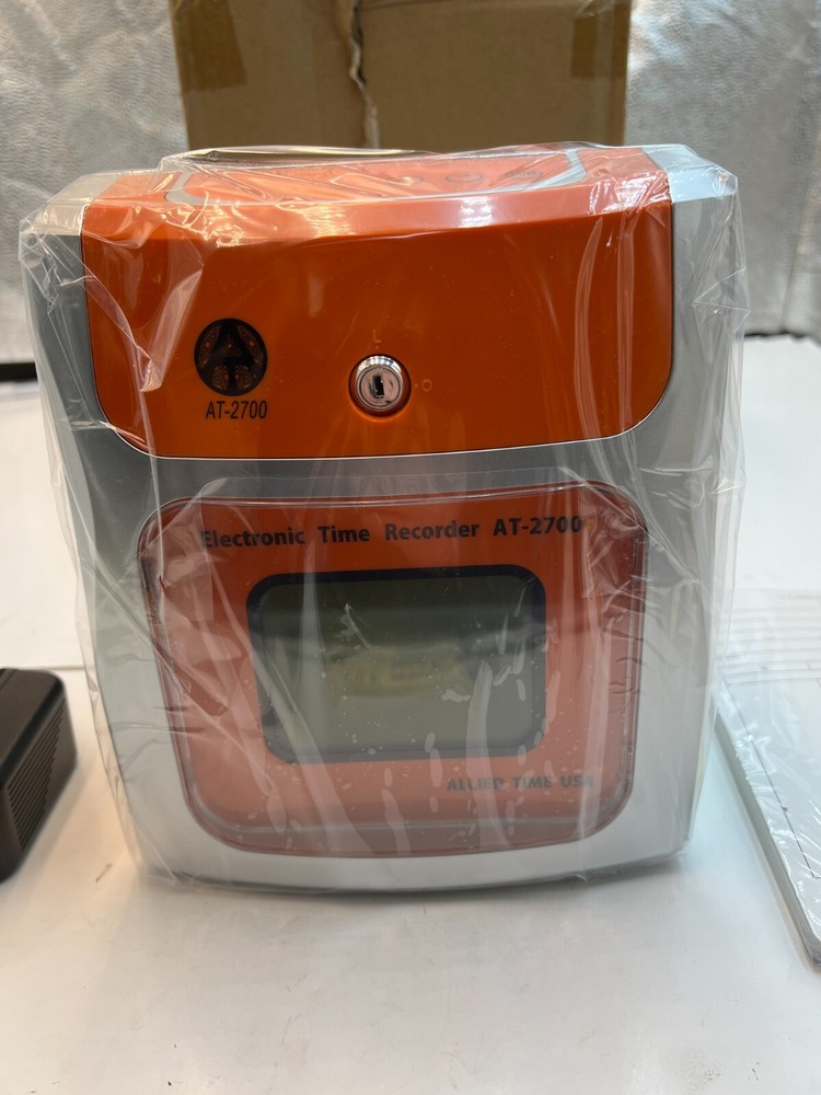 Allied Time AT-2700 Electronic Time Clock Date Stamp Recorder