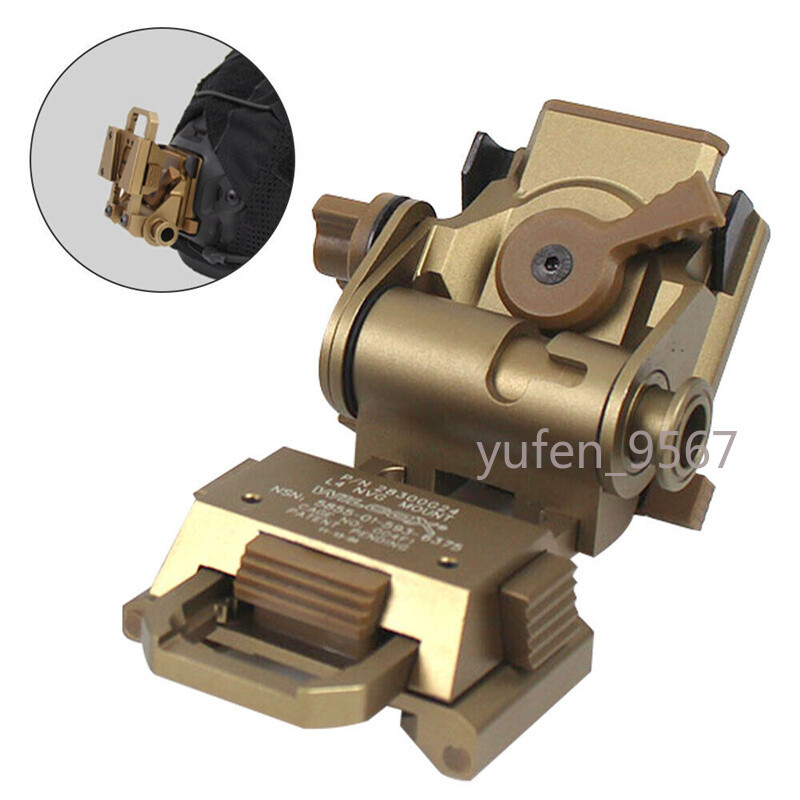 PVS15/18 Night Vision Goggle Mount for L4G24 NVG Metal Helmet Mount Tactical