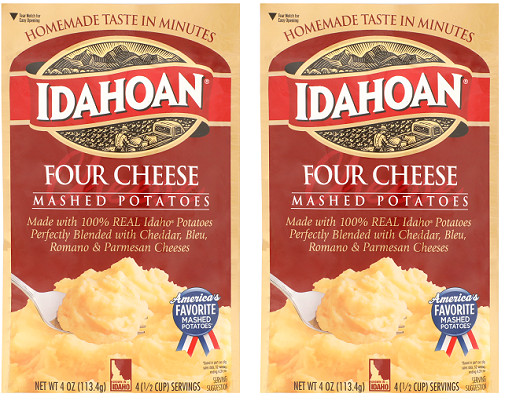 Idahoan Four Cheese Mashed Potatoes 2 Pack