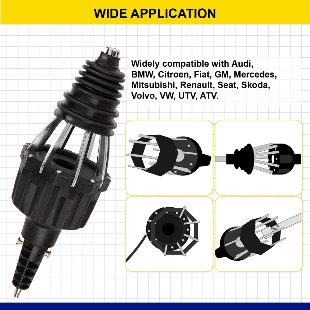 Wostore Pneumatic Assembly Tool Set Universal