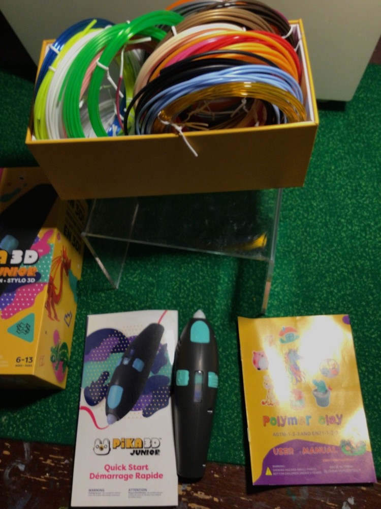 pika 3D wireless 3d pen junior printer pen new open box