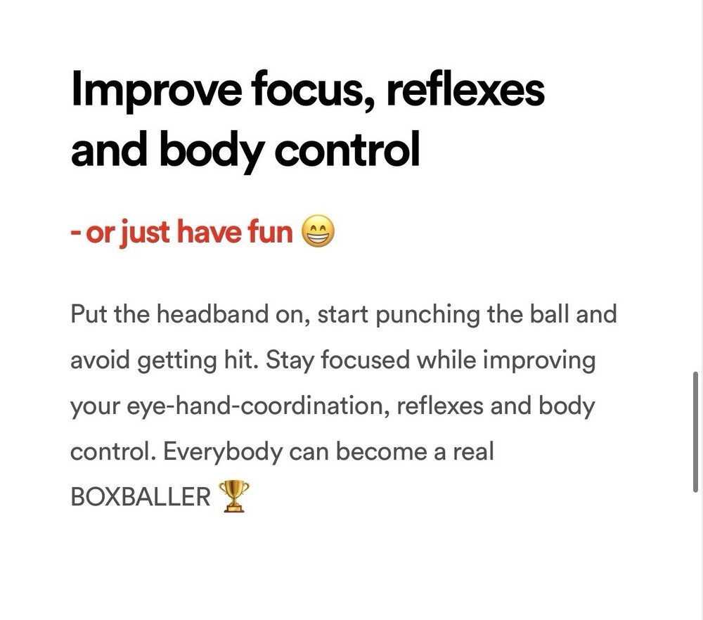 Boxbollen Boxing Balls - 3-Pack - Original Workout w App Code - Punch Boxing MMA