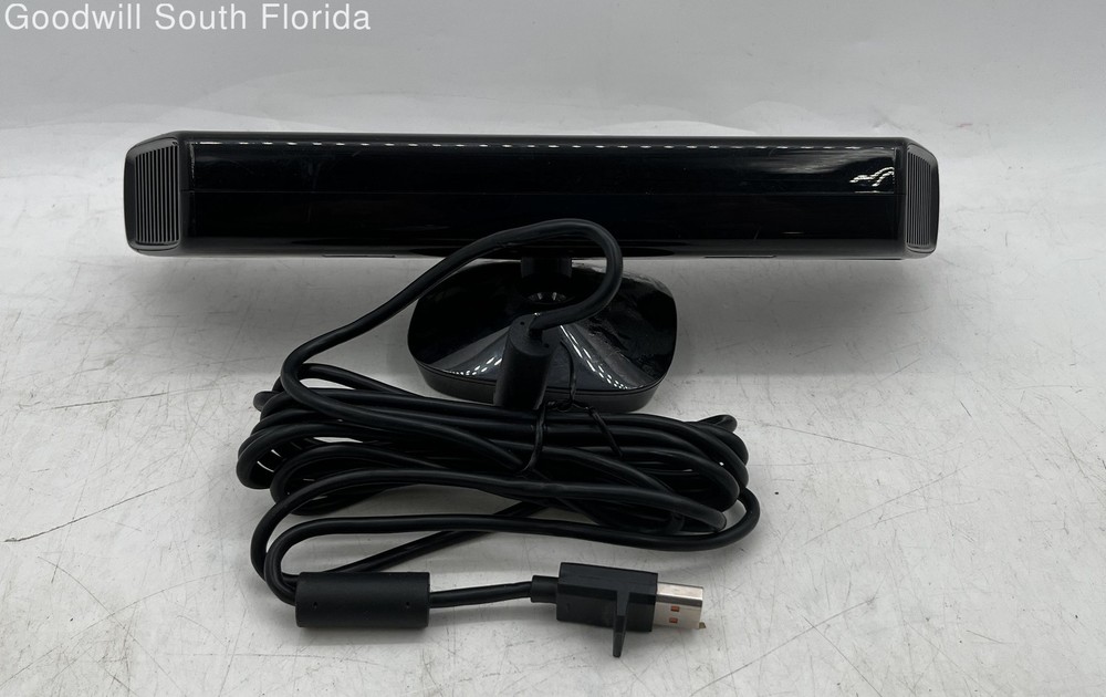 Microsoft Black Kinect Sensor Bar Designed For Xbox 360 Not Tested