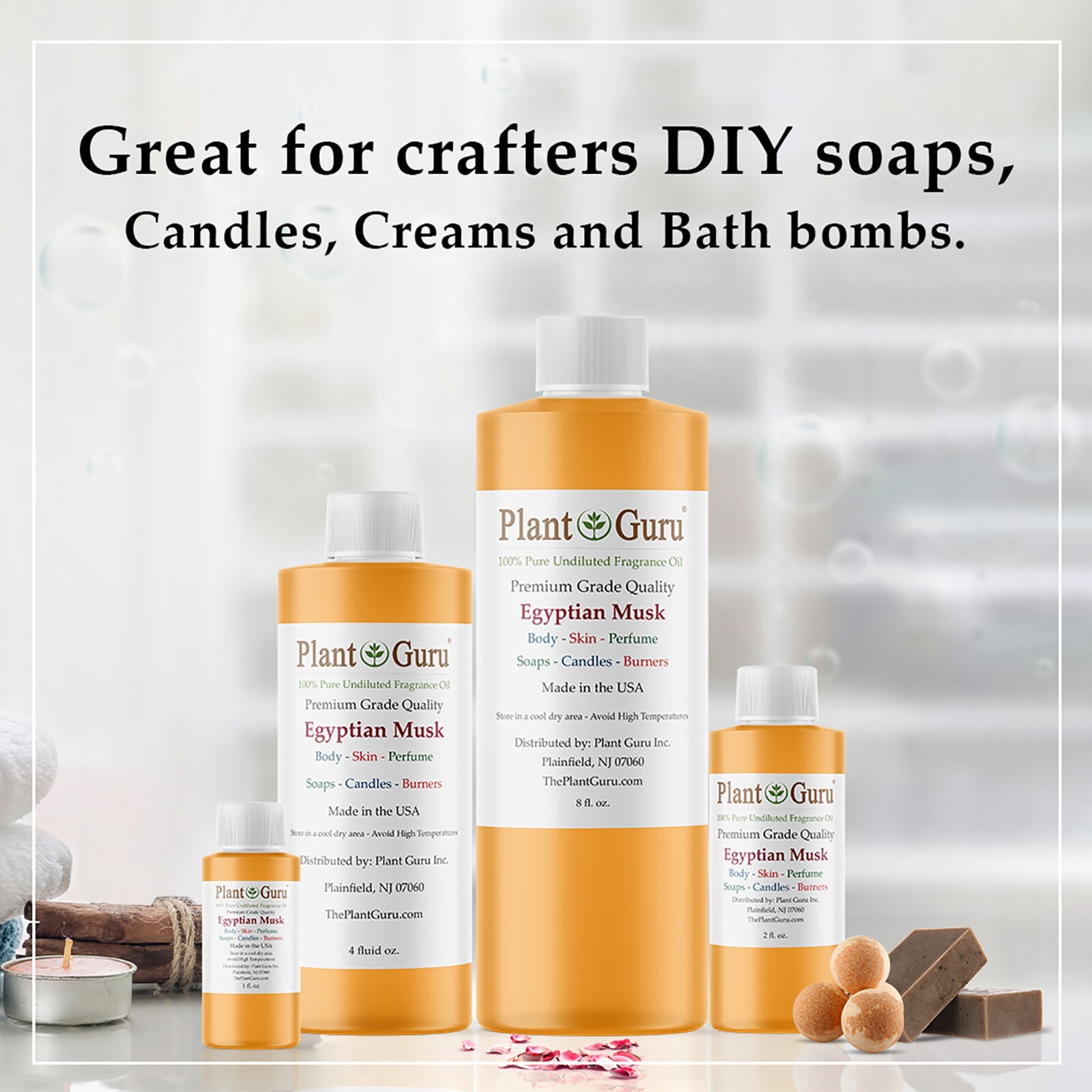 Egyptian Musk Perfume Fragrance Body Oil For Skin, Candle Soap Making Bulk