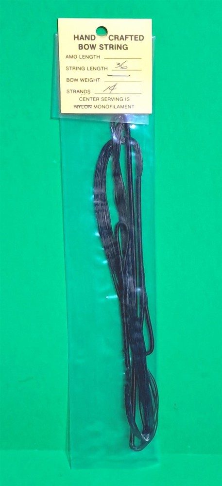 New Bowstrings by Binney Replacement String for Teardrop Cable Bows - 36" 14 str