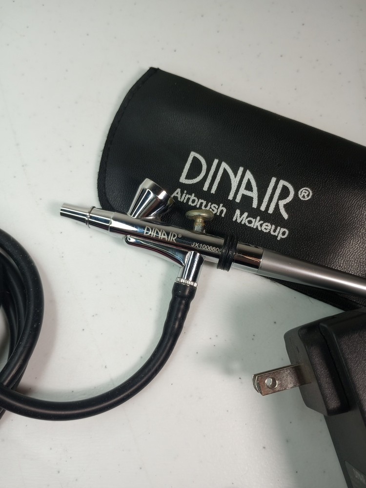 Dinair Pro Lite Airbrush Makeup Cosmetics Systems Compressor Model 700 - Cleaned