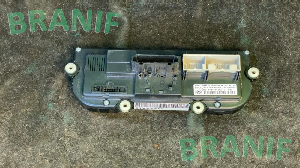 VOLKSWAGEN JETTA Heat/AC Controller Module 7N0907426CA