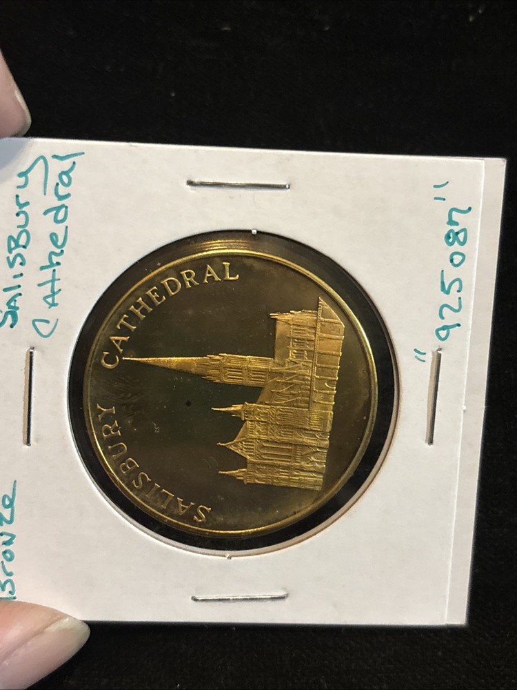 Salisbury Cathedral Bronze Token “925087”