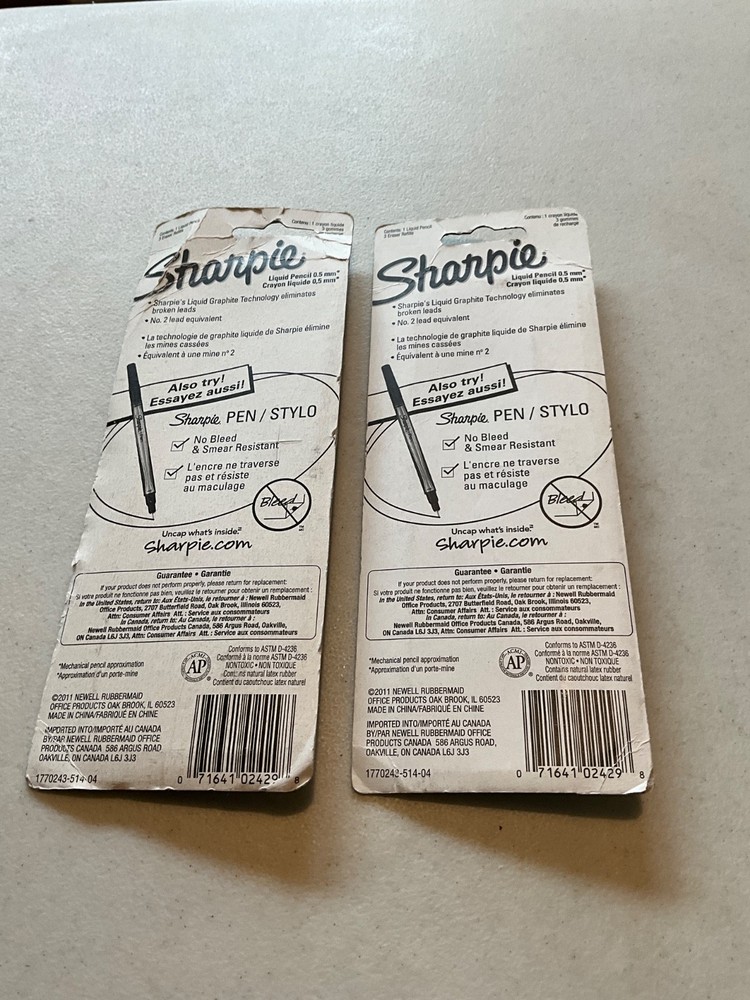 Sharpie Liquid Pencil 2pk as pictured