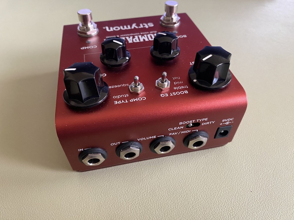 Strymon Compadre Dual Voice Compressor & Boost Guitar Effects Pedal