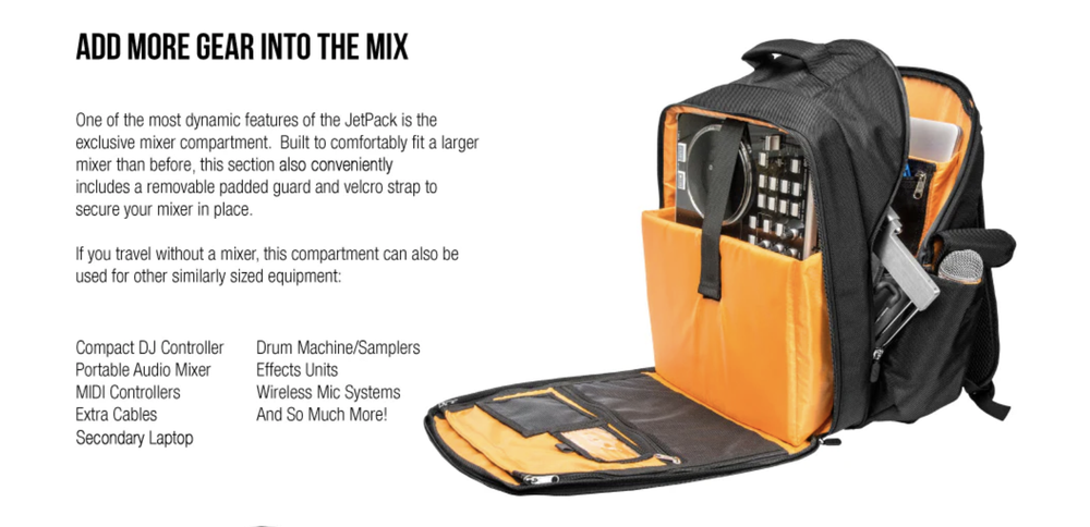 JetPack PRIME DJ Backpack