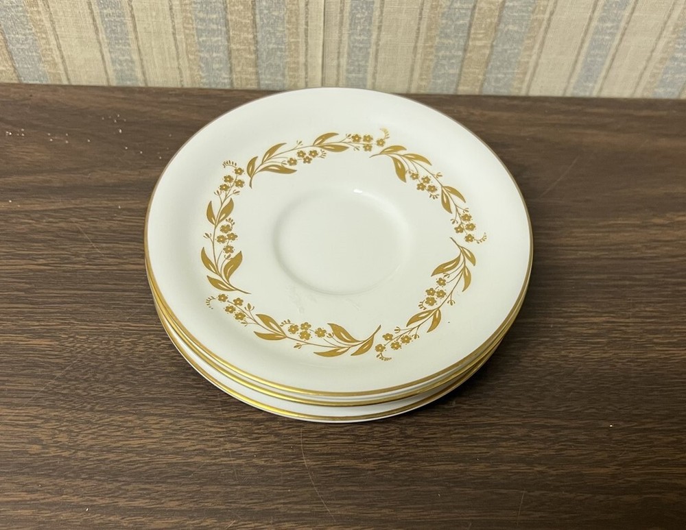 4 Royal Worcester Saguenay SAUCERS only