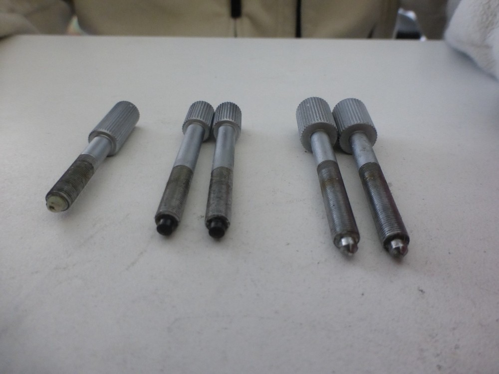 OLYMPUS MICROSCOPE SET SCREWS 3 STYLES 5 PIECES