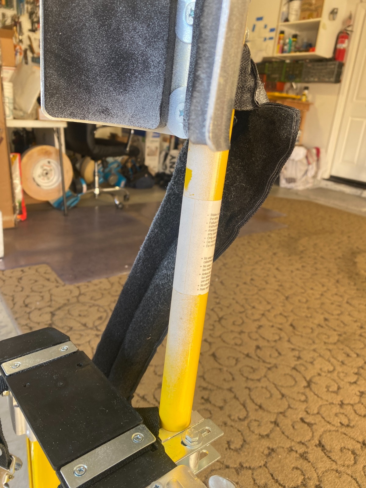 Pair Toolpro TP02440 24-40" Magnesium Drywall Painting Stilts