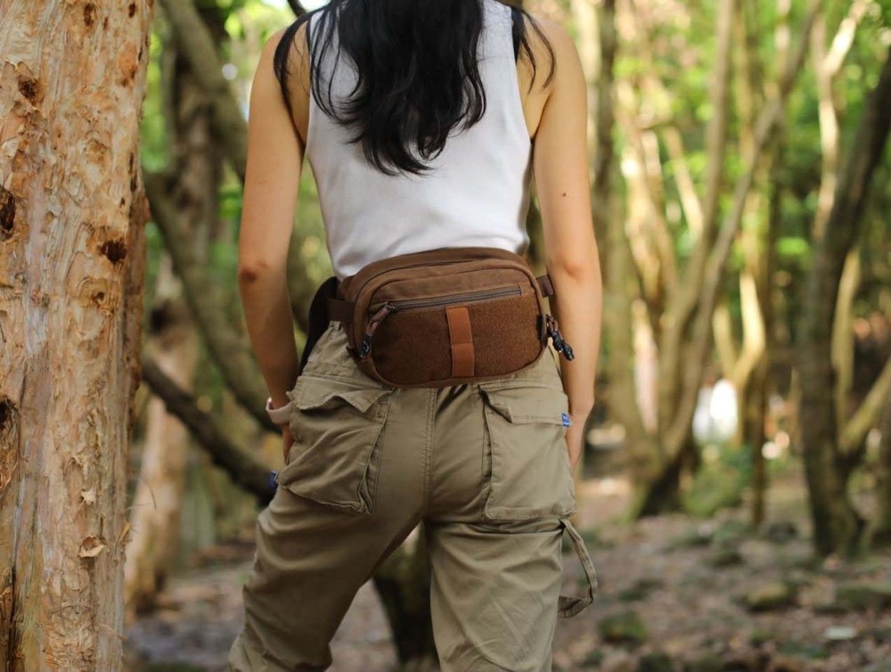 Roaring Fire Ridger Waist Pack, Rustic Brown, One Size, RF-Rider-Rustic Brown