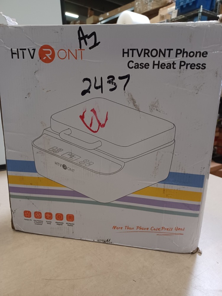 HTVRONT Phone Cases Heat Press for Iphone&Android 3D Automatic Vacuum Heat Press