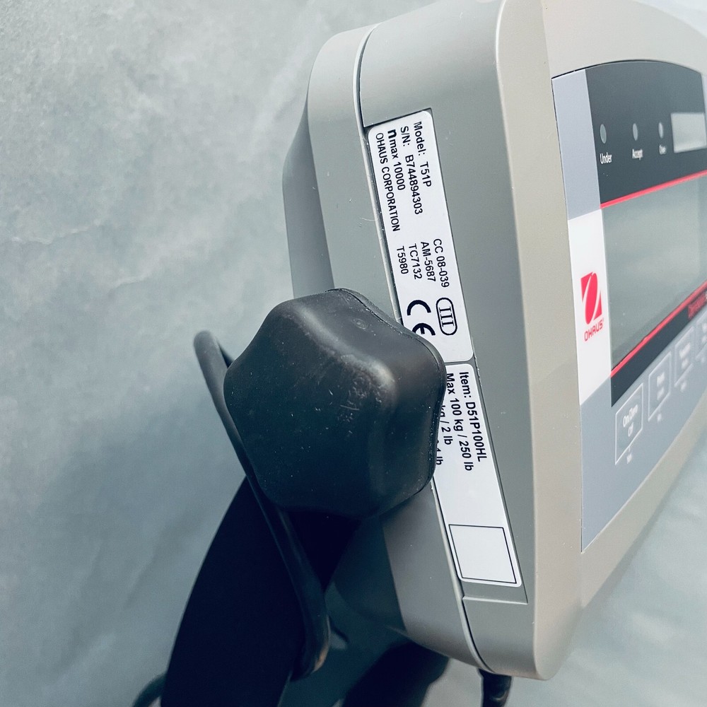 Ohaus Defender 5000 Digital Scale 250 lb Capacity