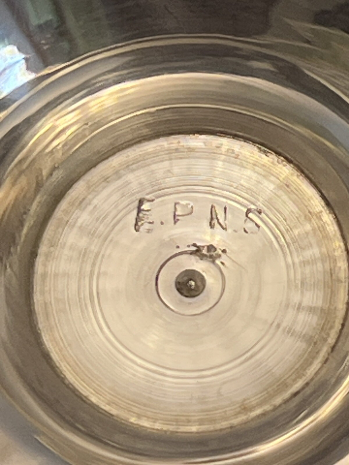 Vintage Set Of 2 Italian Grape Harvest Silver Plated Champagne / Wine Goblets