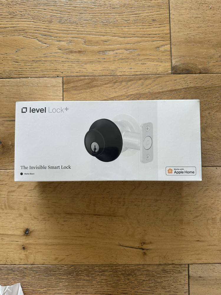 Level Expressions - Lock+ - Matte Black (Standard Backset) × 1 + Keypad + OMNIA