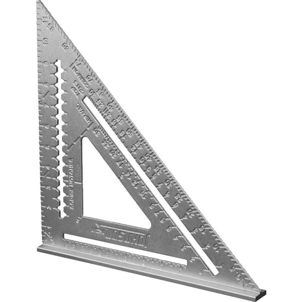 12" Aluminum Rafter Square Measuring Tool Silver