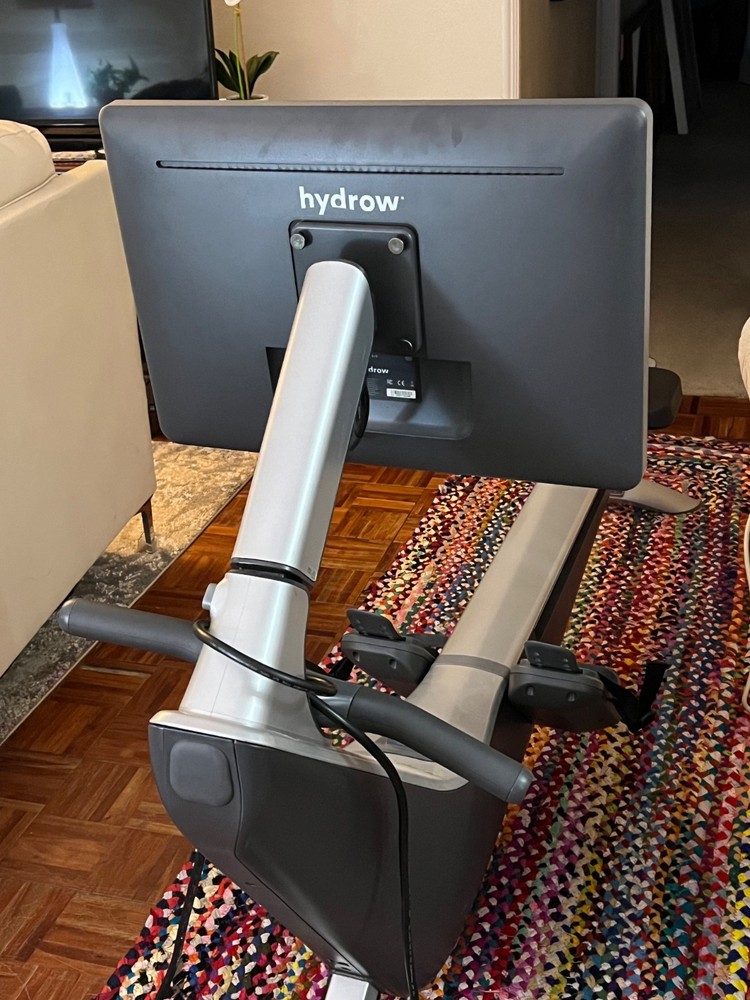 Hydrow Pro Rowing Machine with Immersive 22" HD Rotating Screen slightly used