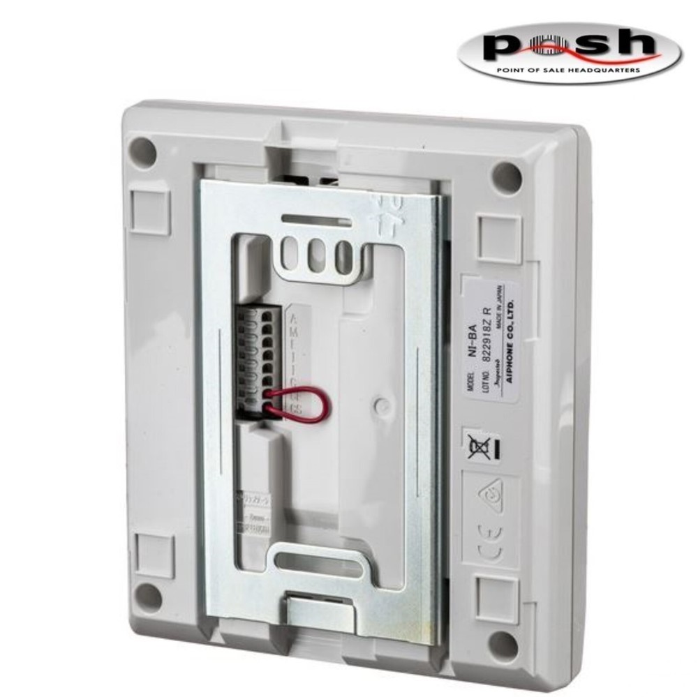 NEW - Aiphone NI-BA Surface Mount Sub Station – Audio Intercom Accessory