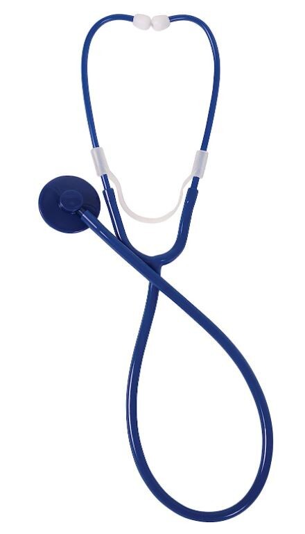 MABIS Nurse Stethoscope, Single Use, Blue