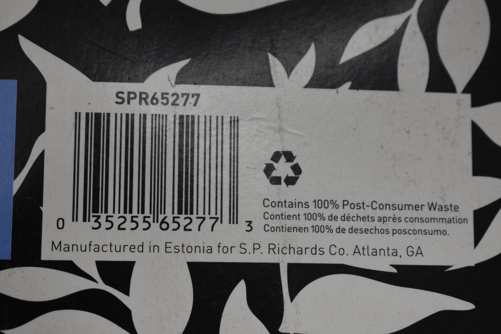 Sparco College Ruled 80 Sheet Composition Notebook SPR65277 Leaf Pattern 16 Pack