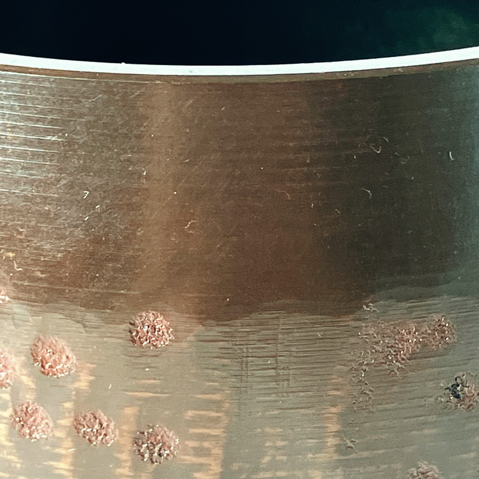 Japanese Buddhist Singing Bowl Bell Orin Bronze Brown 11 cm 4.3 in Zen Sound