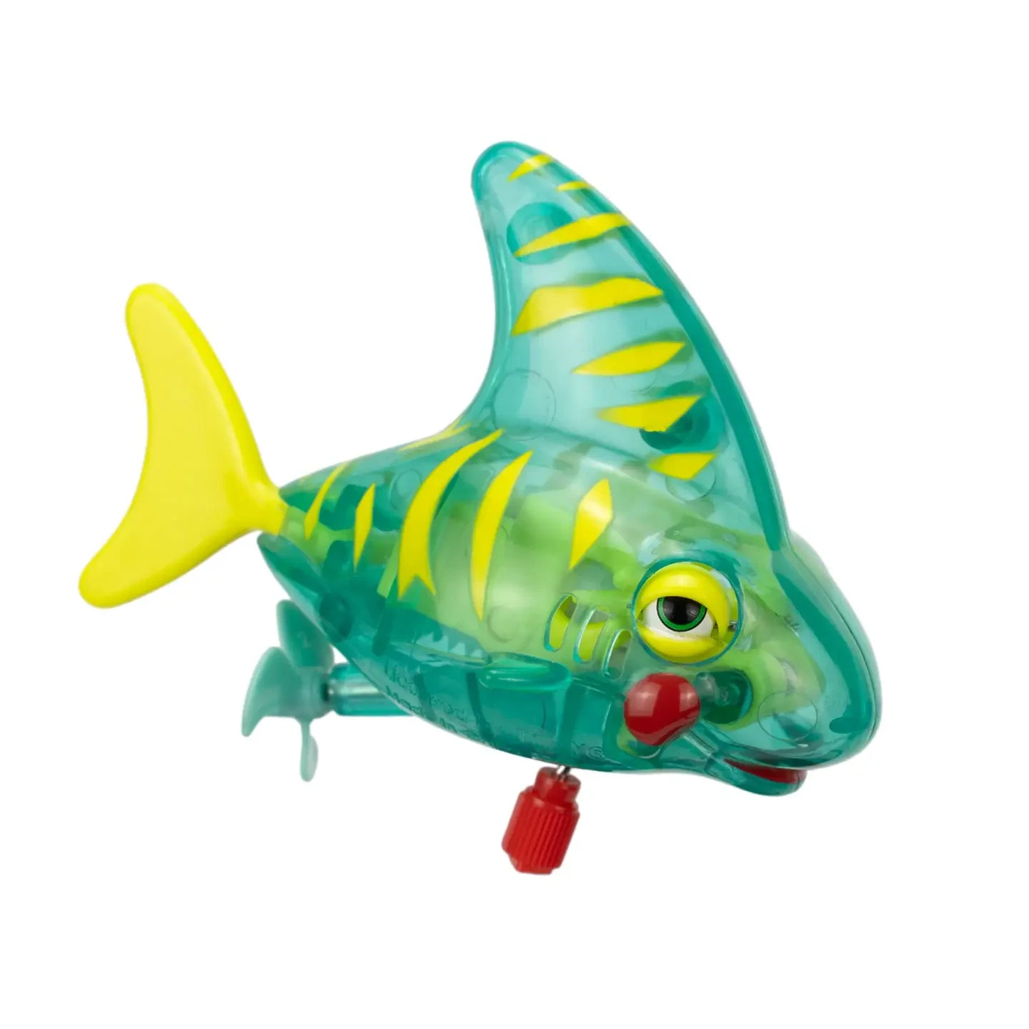 SEYMORE SWIMS Tiger Shark Swimming Fish Tub/Sink/Pool Z-Wind-Up Toy TOMY