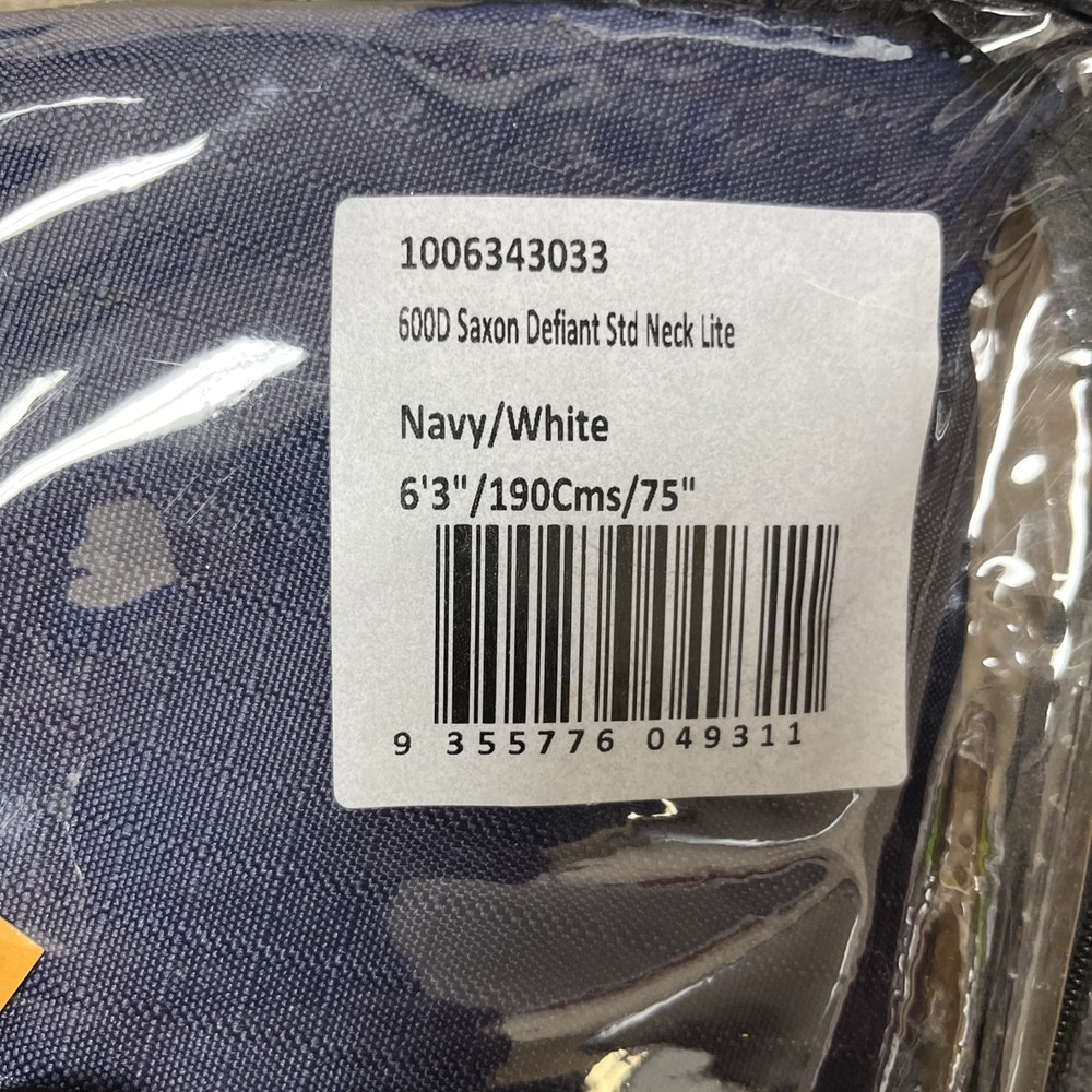 Saxon Saxon Defiant 600D Lite Sheet (NAVY/WHITE)