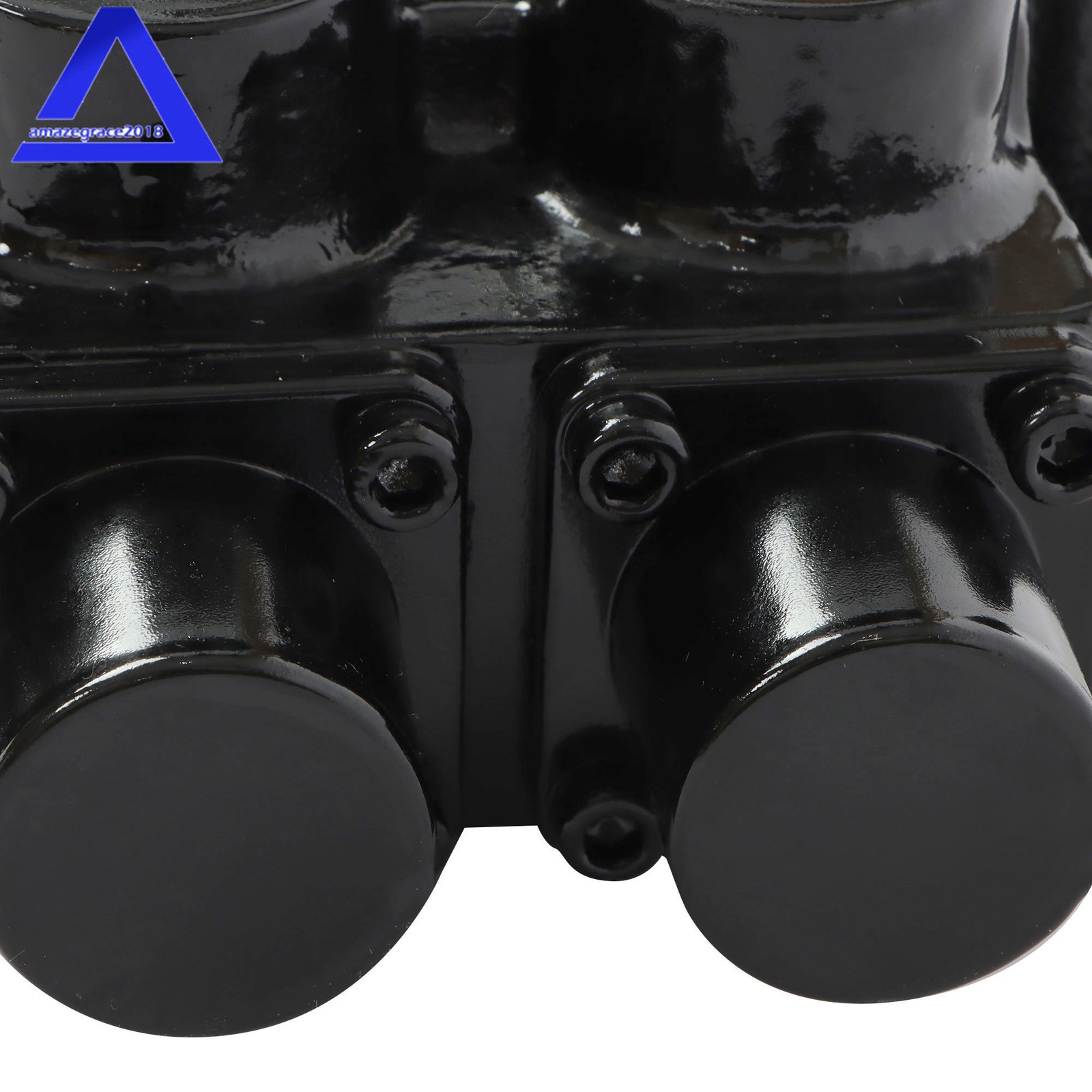 2 Spool 25 GPM RD522CCAA5A4B1 Double Acting Hydraulic Valve In/Out 3/4" NPT