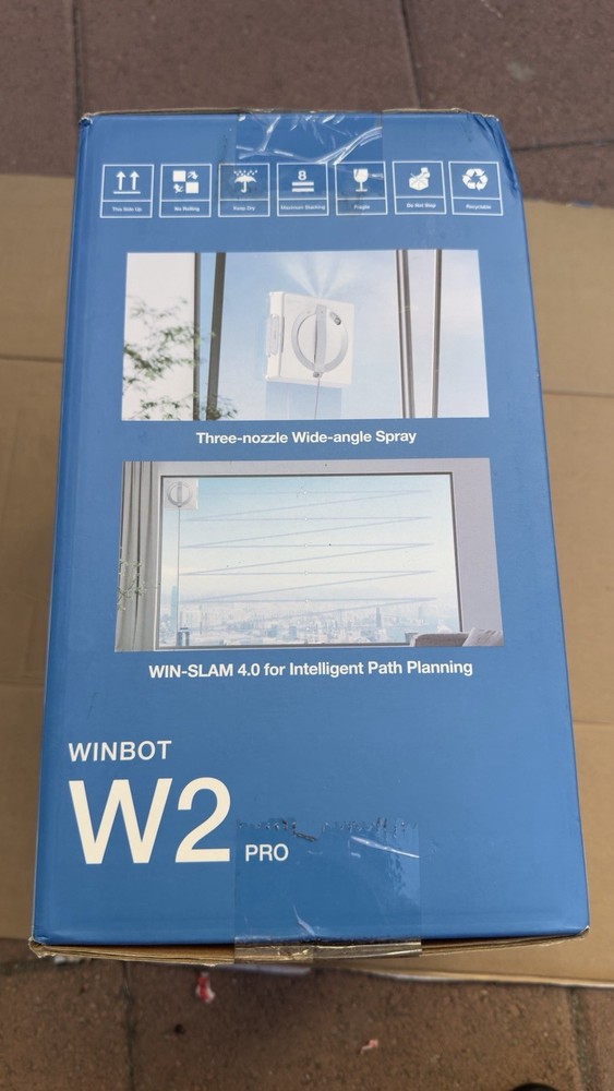 Ecovacs Winbot W2 Pro Window Cleaning Robot Bluetooth New Seal