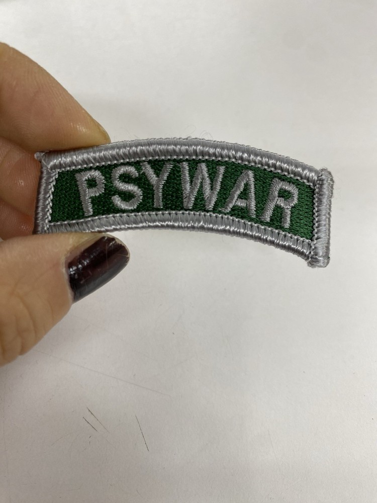 PSYWAR Tab / Color Psywar Tab Patch With Hook/ Psywar Tab Color