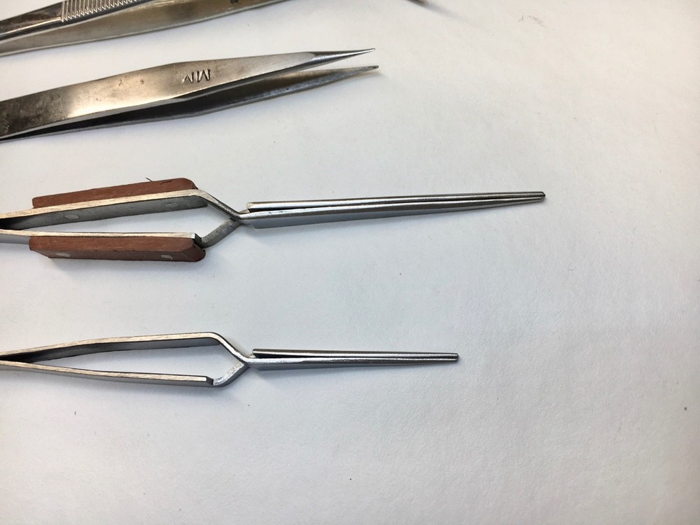 Soldering Tweezer 4 Piece Set