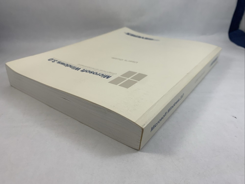 Microsoft Windows 3.0 User's Guide Manual VTG 1990 Everex
