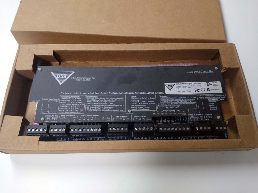 DSX Access Systems DSX-1042 Intelligent Door Controller 2 Reader Ports