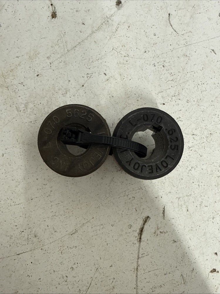 QTY-2 LOVEJOY L-070 .625 COUPLER