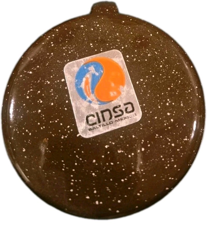 Two Perfect Condition Cinso Brown Camping Mugs!