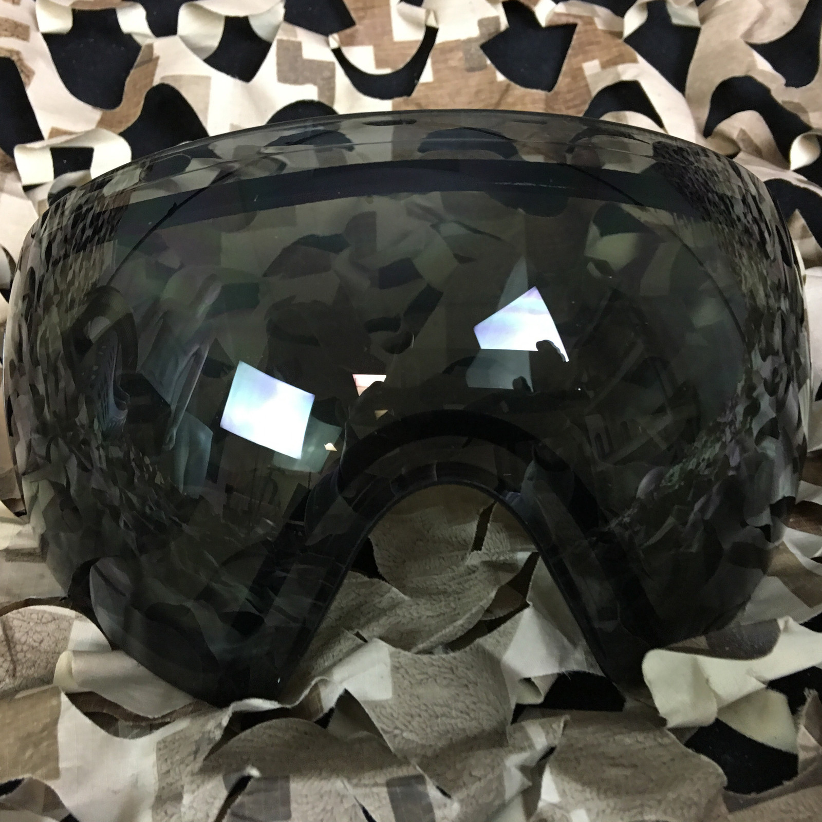 NEW V-Force Profiler Dual Pane Thermal Anti-Fog Mask Lens - Ninja Black